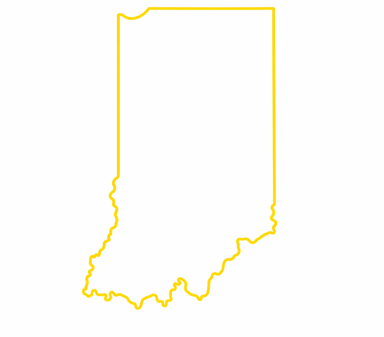 ProTech Pest Control Central Indiana service area — Indianapolis base with 30-mile commercial service radius